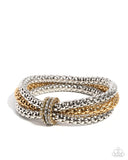 Paparazzi Bracelet - Faceted Facade - Multi