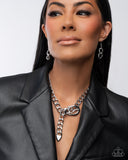 Paparazzi Necklace - Bold Buckle - Silver