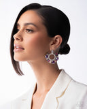 Paparazzi Earring - Courteous Chic - Purple