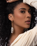 Paparazzi Earring - Sunset State of Mind - Gold Hoops