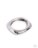Paparazzi Bracelet - Rounded Reflection - Silver