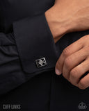 Paparazzi Cuff Links - Iconic Invitation - Black