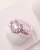 Paparazzi Bracelet - Lifelong Love Letter - Pink