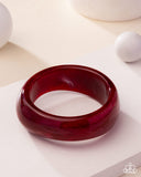 Paparazzi Bracelet - Modest Mirage - Red