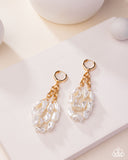 Paparazzi Earring - Sunset State of Mind - Gold Hoops