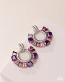 Paparazzi Earring - Courteous Chic - Purple