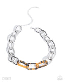 Paparazzi Necklace - Uniquely Upmarket - Brown