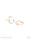 Paparazzi Earring - Decade Dance - Gold