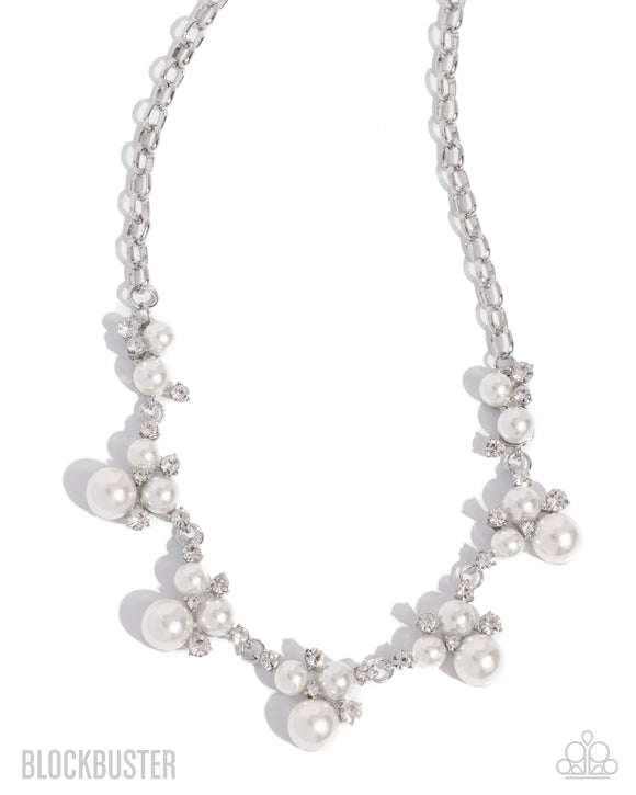 Paparazzi Necklace - Toast To Perfection - White