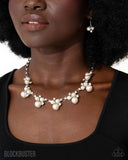 Paparazzi Necklace - Toast To Perfection - White