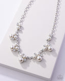 Paparazzi Necklace - Toast To Perfection - White