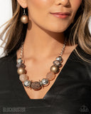 Paparazzi Necklace - A Warm Welcome - Copper