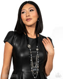 Paparazzi Necklace - All The Trimmings - Black