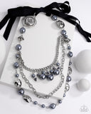 Paparazzi Necklace - All The Trimmings - Black