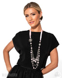 Paparazzi Necklace - All The Trimmings - Pink