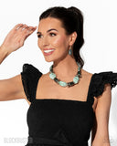 Paparazzi Necklace - In Good Glazes - Blue