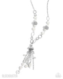 Paparazzi Necklace - Designated Diva - White