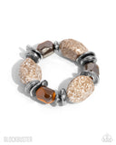Paparazzi Bracelet - Glaze of Glory - Peach Blockbuster