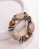 Paparazzi Bracelet - Glaze of Glory - Peach Blockbuster