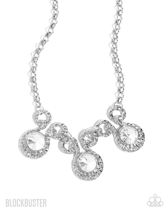 Paparazzi Necklace - Hypnotized - Silver