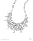 Paparazzi Necklace - Fishing for Compliments - Silver