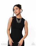 Paparazzi Necklace - Fishing for Compliments - Silver