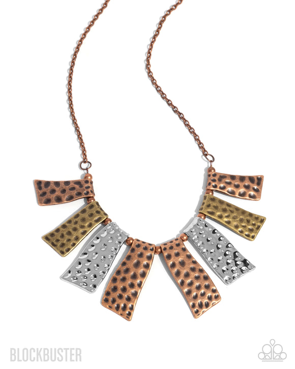 Paparazzi Necklace - A Fan of the Tribe