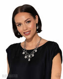 Paparazzi Necklace - Show-Stopping Shimmer - White