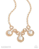 Paparazzi Necklace - Hypnotized - Gold
