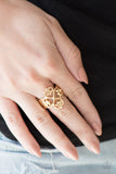 Paparazzi Ring - Street-REGAL - Gold