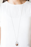 Paparazzi Necklace - Dramatically Diva - Brown