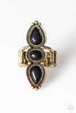 Paparazzi Ring - Calling All Chiefs - Brass