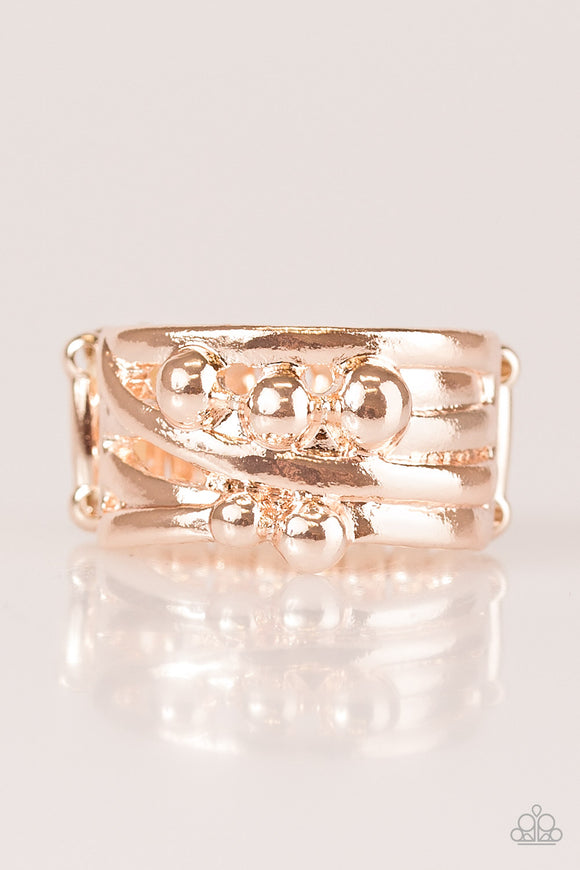 Paparazzi Ring - Chance Of Shimmer - Rose Gold