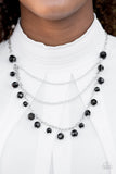 Paparazzi Necklace - You The GLAM! - Black