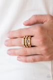 Paparazzi Ring - Always On Edge - Gold