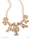 Paparazzi Necklace - The Sands of Time - Gold