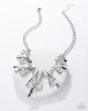 Paparazzi Necklace - The Sands of Time - Silver