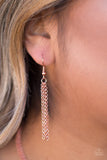 Paparazzi Necklace - Come Rain Or MOONSHINE - Copper