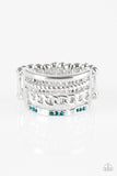 Paparazzi Ring - Mismatched Magnificence - Blue