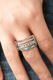 Paparazzi Ring - Mismatched Magnificence - Blue