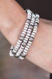 Paparazzi Bracelet - Barcelona Ball - White