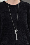 Paparazzi Necklace - Lunar Legend - Silver