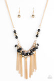 Paparazzi Necklace - Modern Mechanics - Black