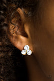 Paparazzi Earring - Everything Must GLOW!- Gold Post