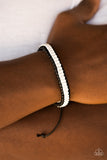 Paparazzi Bracelet - Trail Tracker - White