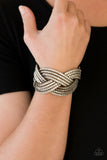 Paparazzi Bracelet - Top Class Chic - Brown