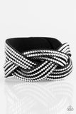 Paparazzi Bracelet - Big City Shimmer - Black
