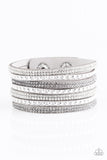 Paparazzi Bracelet - Victory Shine - Silver