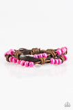 Paparazzi Bracelet - Bikinis and Boardwalks - Pink