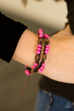 Paparazzi Bracelet - Bikinis and Boardwalks - Pink